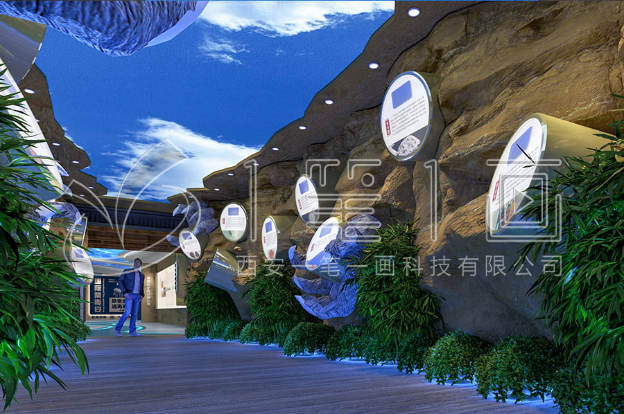 禁毒展廳設(shè)計(jì)平面圖