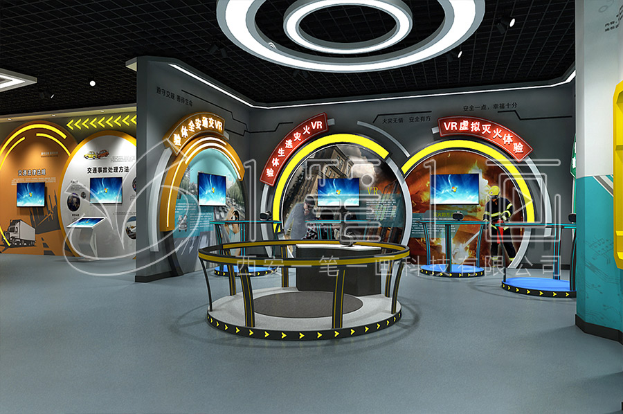 高科技消防安全教育基地建設(shè)-vr消防科普教育基地施工方案-消防科普教育館多媒體設(shè)備-聲光電消防安全教育基地平面設(shè)計(jì)