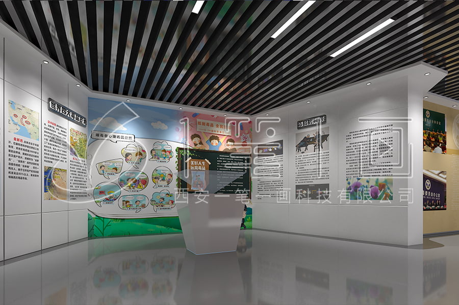 毒品預(yù)防教育展廳設(shè)計方案，毒品預(yù)防警示教育基地設(shè)計方案，毒品預(yù)防教育基地
