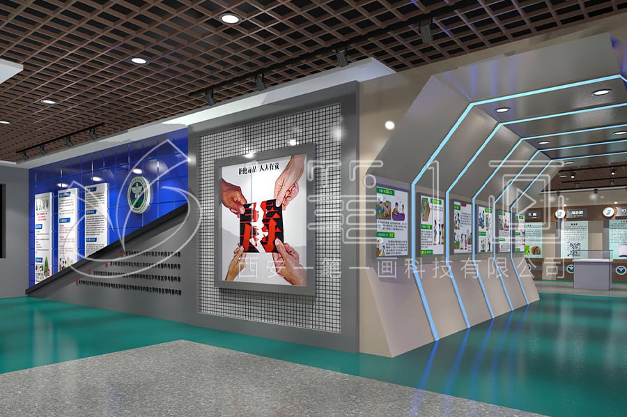 毒品預(yù)防展廳設(shè)計圖-青少年禁毒教育中心實(shí)施方案-禁毒教育展廳多媒體產(chǎn)品-中小學(xué)生毒品預(yù)防教育基地設(shè)計平面圖