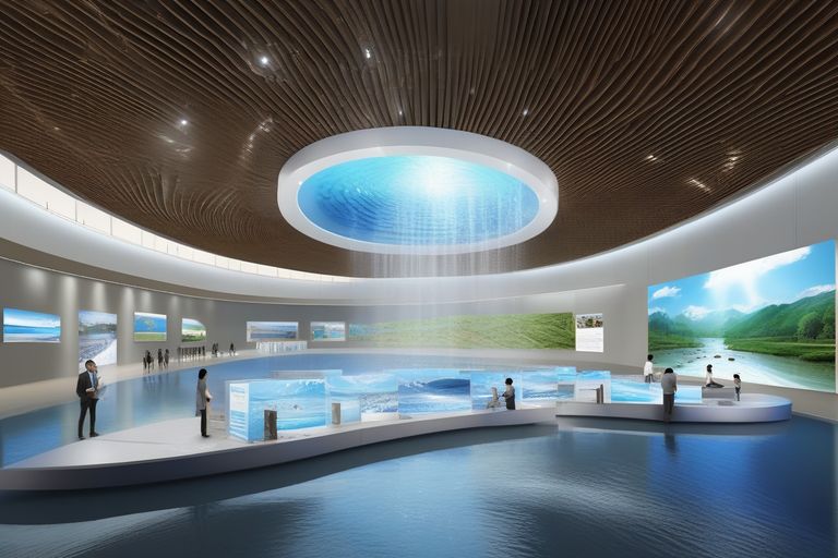 生態(tài)保護展廳設計效果圖，生態(tài)保護展廳設計方案，生態(tài)環(huán)境展館建設方案