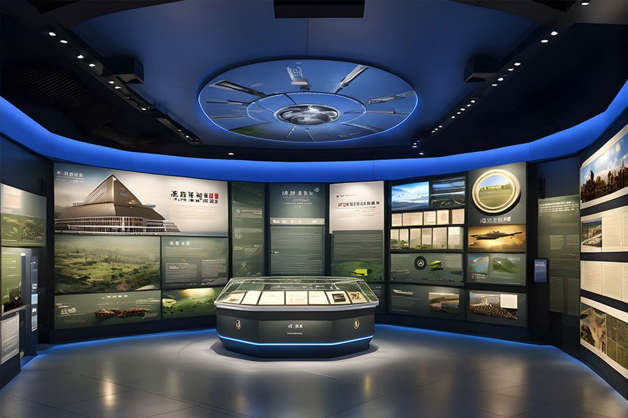 軍史展廳建設(shè),海軍軍史展館施工,空軍軍史館效果圖