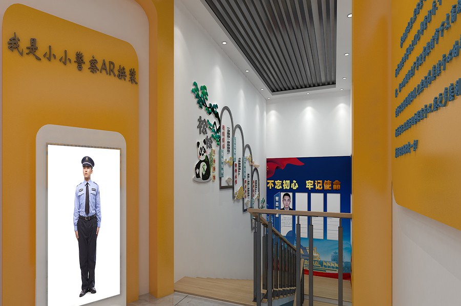 警史展覽館效果圖,公安廳警史館設(shè)計(jì),總隊(duì)警史展廳建設(shè)