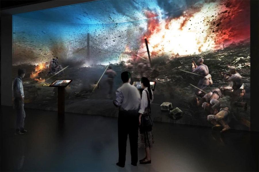 紀念館策劃,勝利紀念館效果圖,戰(zhàn)爭紀念館方案