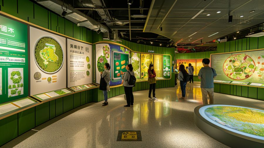 合理膳食科普教育基地設(shè)計(jì)，食品安全科普教育基地設(shè)計(jì)建設(shè)