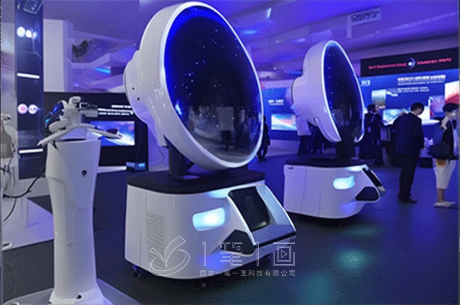 沉浸式外貿(mào)展示館設(shè)計(jì), 多媒體互動(dòng)展示, 數(shù)字化智慧展廳