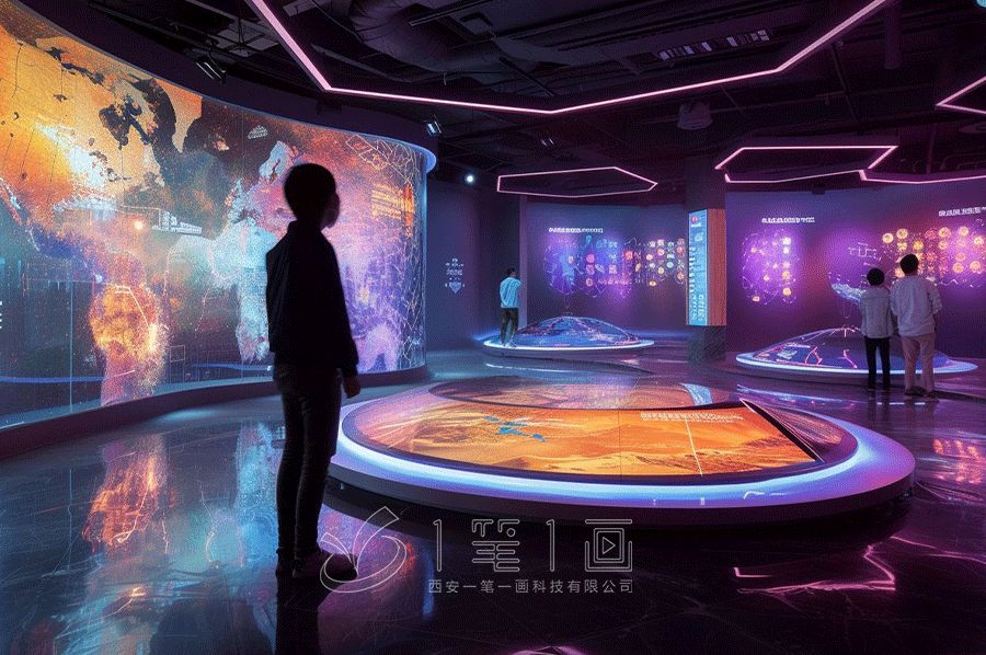 沉浸式婚俗展館平面圖,多媒體互動(dòng)婚俗館設(shè)計(jì),數(shù)字化現(xiàn)代婚俗展覽館