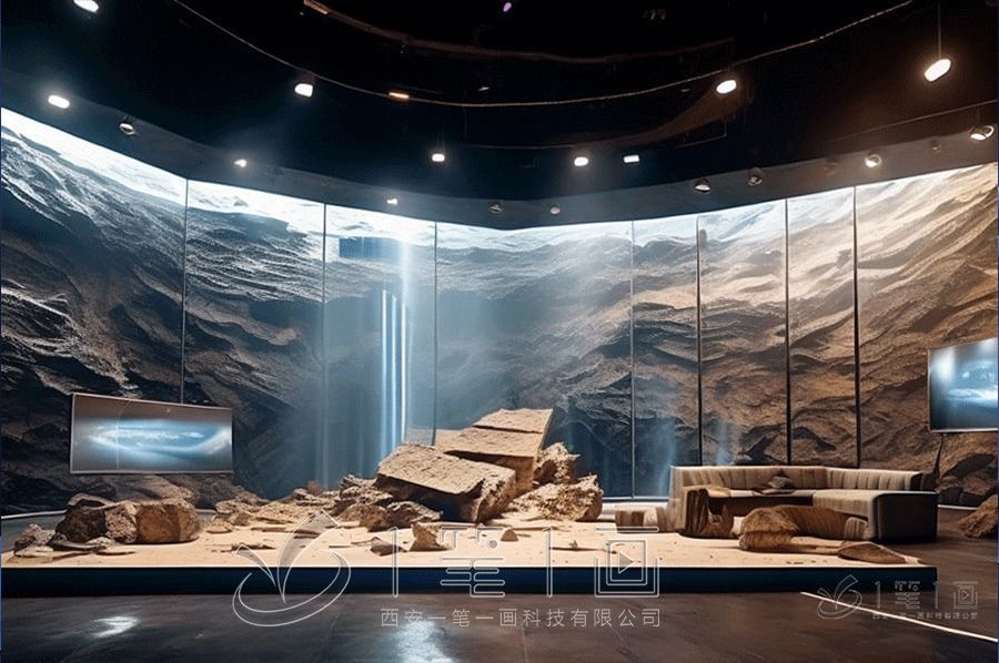 空降兵軍事展館策劃公司,高科技軍事展廳設(shè)計,一筆一畫智慧展覽館建設(shè)