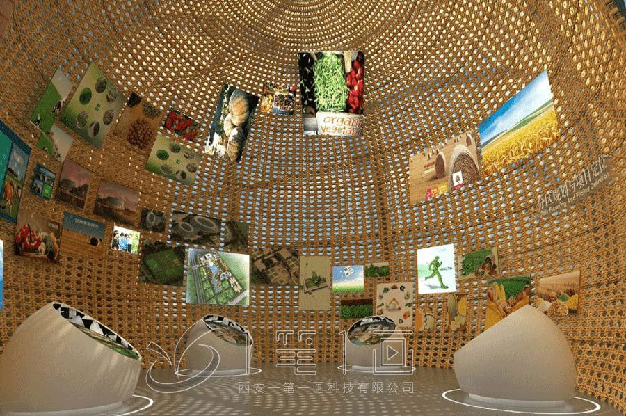 漁業(yè)展廳平面圖, 多媒體互動展館設(shè)計, 現(xiàn)代化漁業(yè)展覽館方案