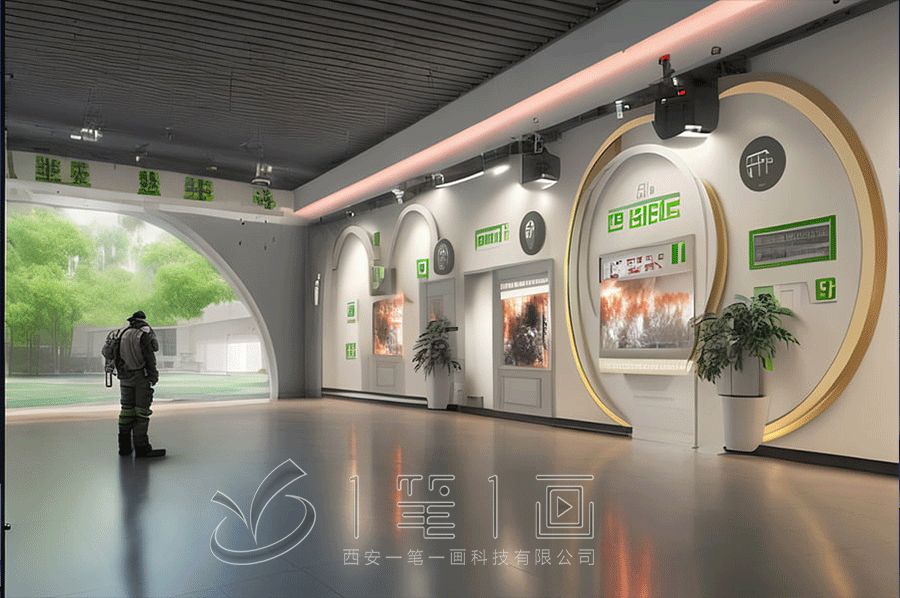 創(chuàng)新軍史展廳設(shè)計(jì), 多媒體互動(dòng)展示, 智慧軍史教育