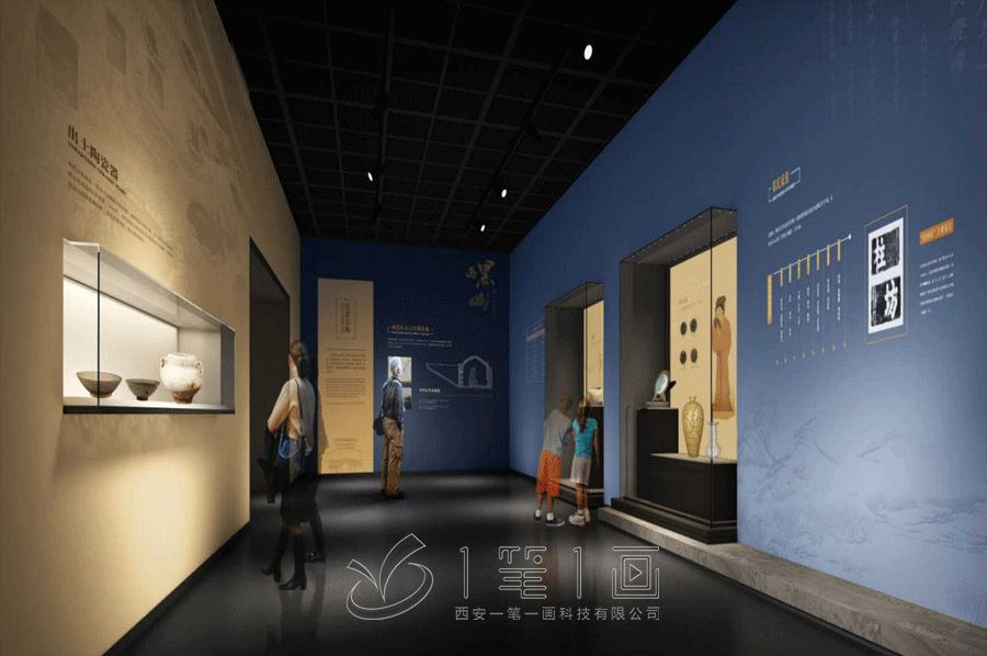 數(shù)字化歷史展覽館設(shè)計(jì),互動(dòng)多媒體展館建設(shè),智能AI歷史文化展示