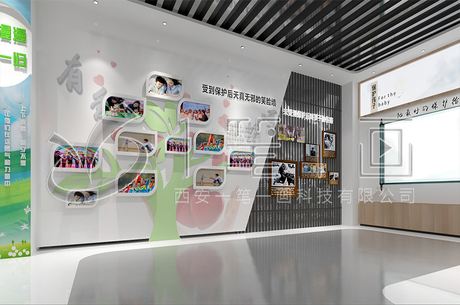 創(chuàng)新法治館設(shè)計(jì),數(shù)字化廉政教育展館,AI智能展廳施工