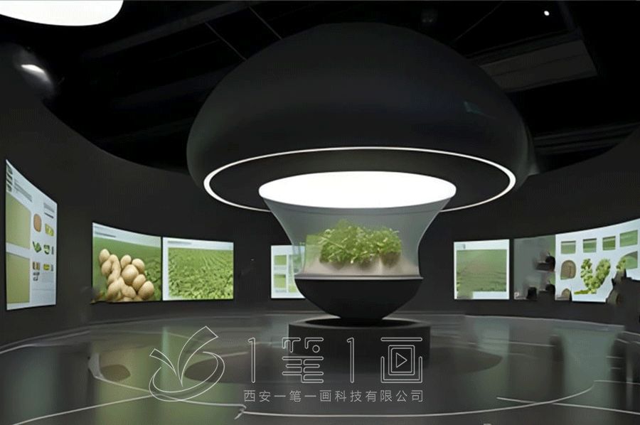 互動種植體驗館設(shè)計,數(shù)字化農(nóng)業(yè)展覽館建設(shè),智能種植科技展示方案