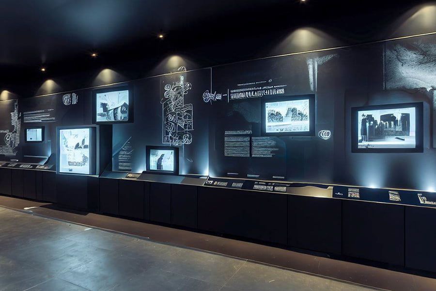 智慧國(guó)企博物館設(shè)計(jì),數(shù)字化展覽館建設(shè),現(xiàn)代企業(yè)展廳多媒體互動(dòng)
