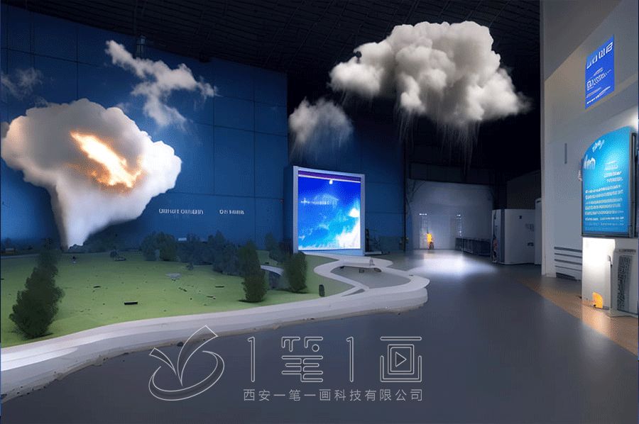 高科技武裝館建設(shè), 軍事科技展廳設(shè)計(jì), 一筆一畫科技有限公司