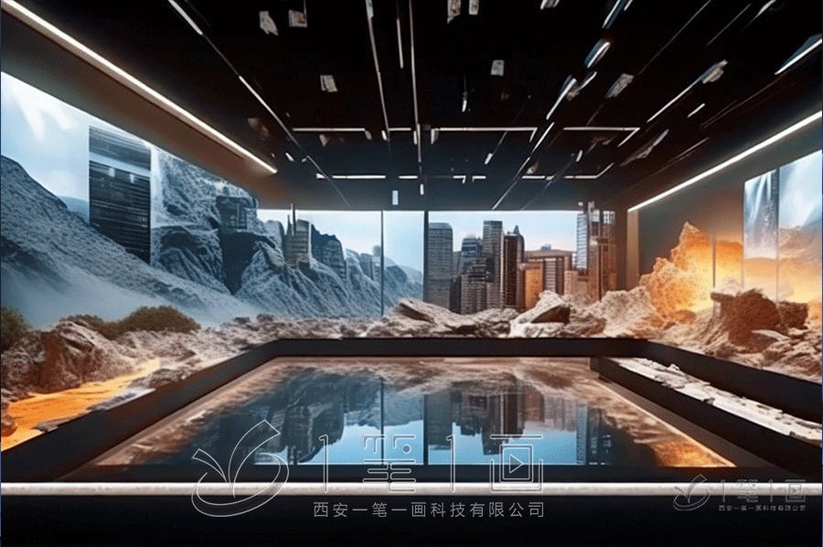 軍區(qū)軍事展館解決方案,創(chuàng)新軍事展覽館設(shè)計(jì),一筆一畫高科技軍區(qū)展館建設(shè)方案