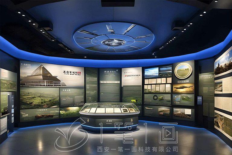 數(shù)字化人防教育展館設(shè)計(jì),互動(dòng)人防知識(shí)展示方案,智能多媒體安全教育展廳