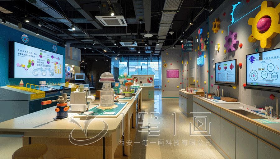 智慧研學(xué)體驗(yàn)館施工圖, 多媒體互動教育展廳設(shè)計(jì), 數(shù)字化展館建設(shè)方案
