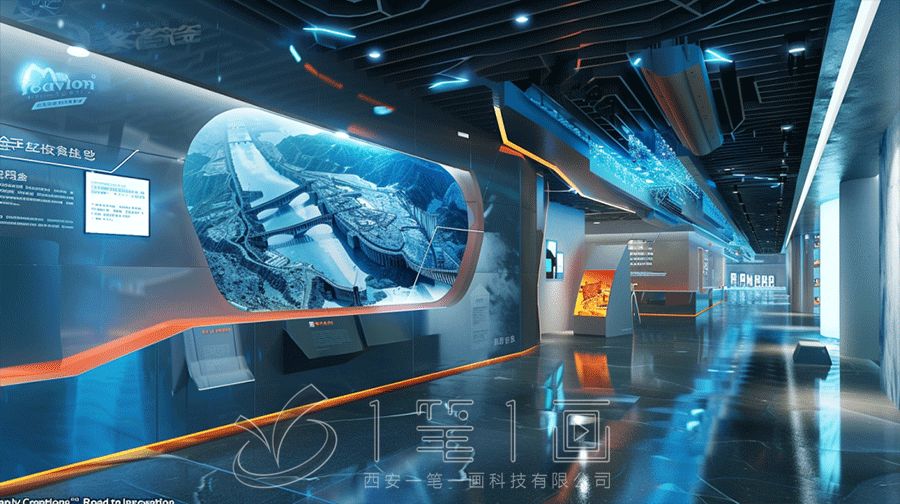 水利智慧展示館設(shè)計方案，多媒體水利科普館建設(shè)方案，互動水利展廳方案擬案例