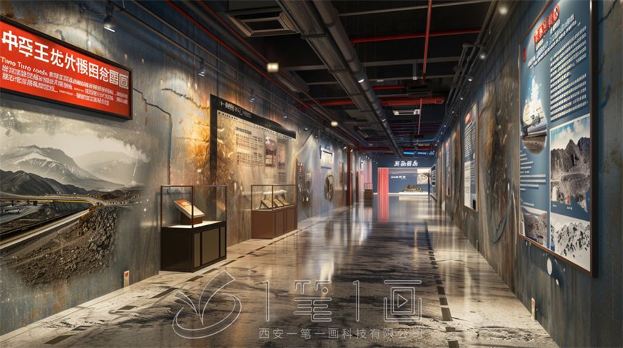 “兩路”精神教育基地設(shè)計(jì)方案，多媒體“兩路”精神教育基地設(shè)計(jì)建設(shè)施工擬案例