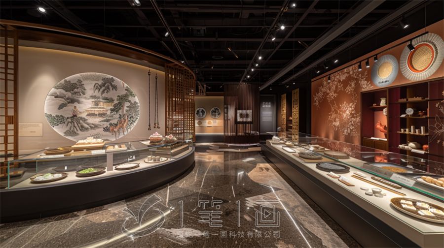 最新美食文化體驗館設(shè)計方案，多媒體美食文化體驗館建設(shè)方案