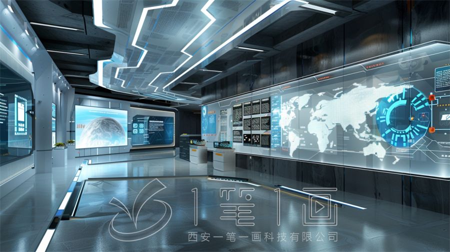 最新國防教育體驗館設計方案，多媒體國防教育體驗館建設施工方案