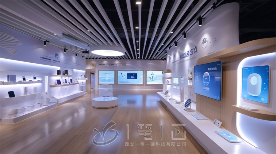 企業(yè)家電智能體驗館設計方案，多媒體互動家電智能體驗館建設施工