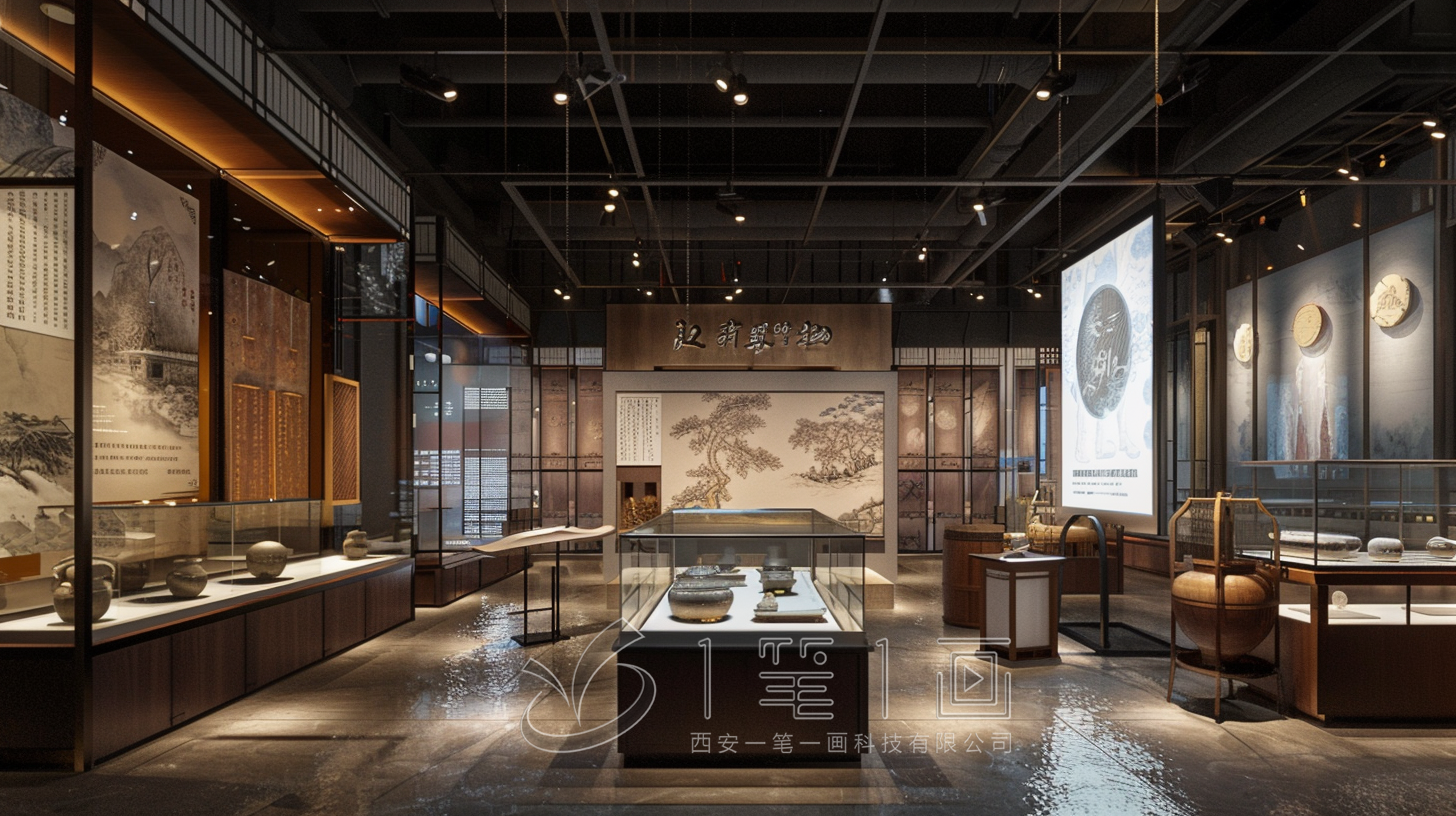 縣博物館設(shè)計方案，多媒體博物館建設(shè)施工，互動博物館策劃方案