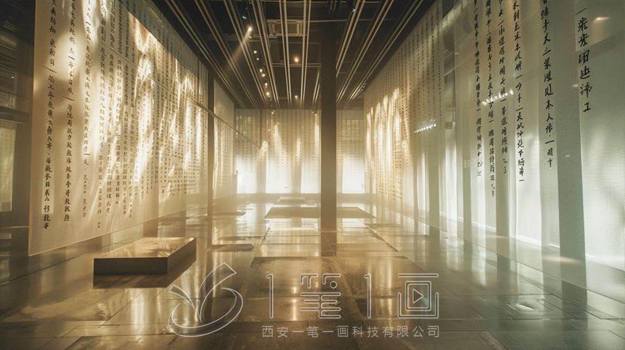 師范大學(xué)美術(shù)學(xué)院展廳設(shè)計(jì)方案，多媒體互動(dòng)美術(shù)展館建設(shè)施工方案策劃公司