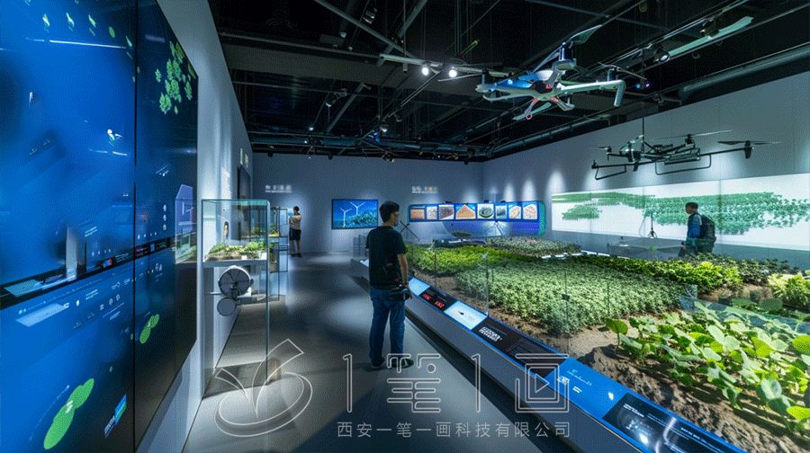 村智慧展廳設(shè)計(jì)方案，聲光電農(nóng)業(yè)展廳設(shè)計(jì)建設(shè)，多媒體村文化館建設(shè)策劃方案公司