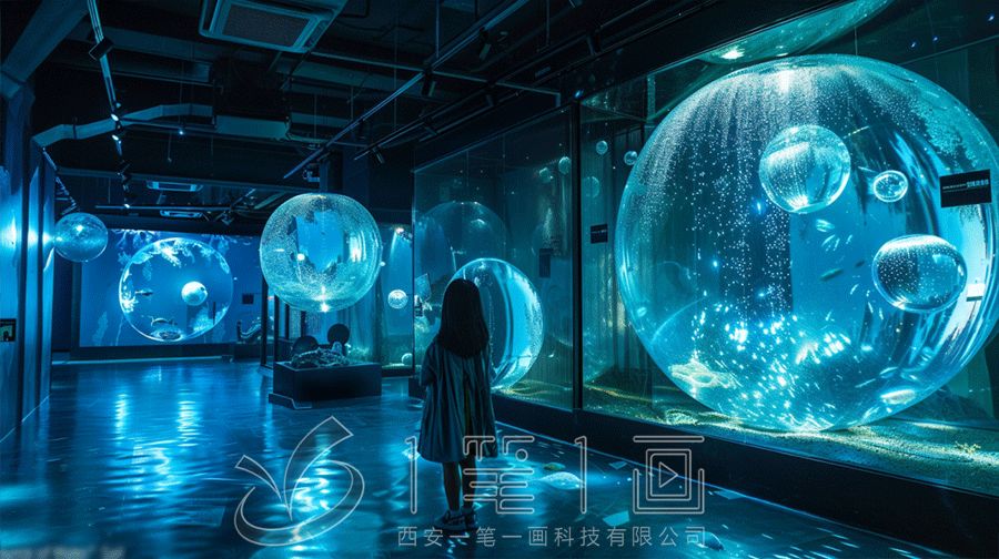 供水公司企業(yè)展廳設計方案，多媒體現(xiàn)代化企業(yè)文化展廳建設施工公司