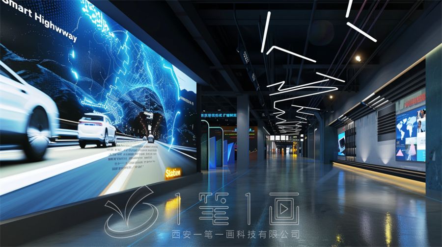 道路交通安全教育基地設計方案，高科技多媒體交通安全展廳建設施工方案策劃公司