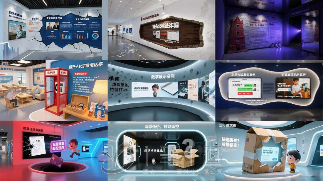 反詐教育基地，預(yù)防電信詐騙展館