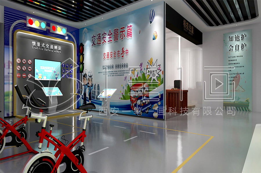 青少年消防安全實(shí)訓(xùn)展館設(shè)計平面圖